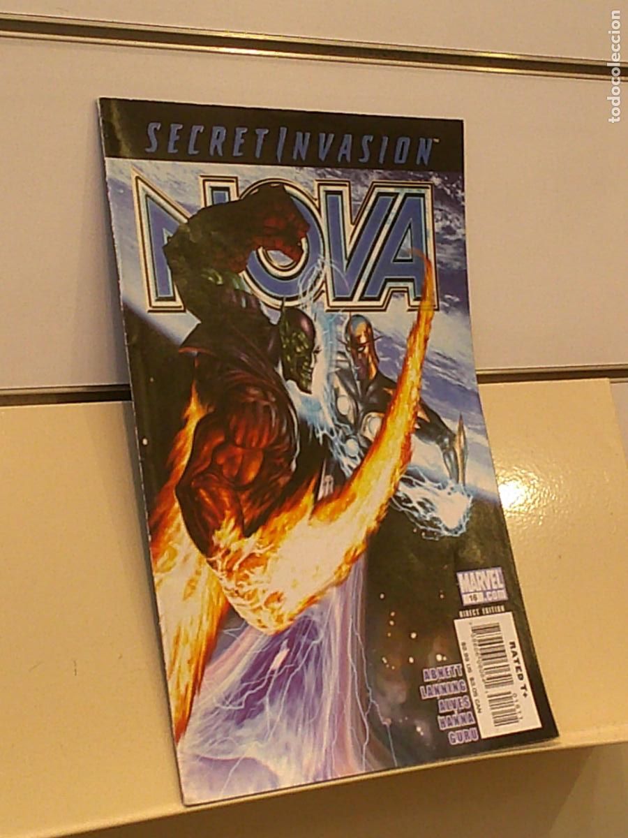 C&oacute;mics: NOVA N&ordm; 16 OCTOBER 2008 SECRET INVASION - MARVEL EN INGLES - Foto 1