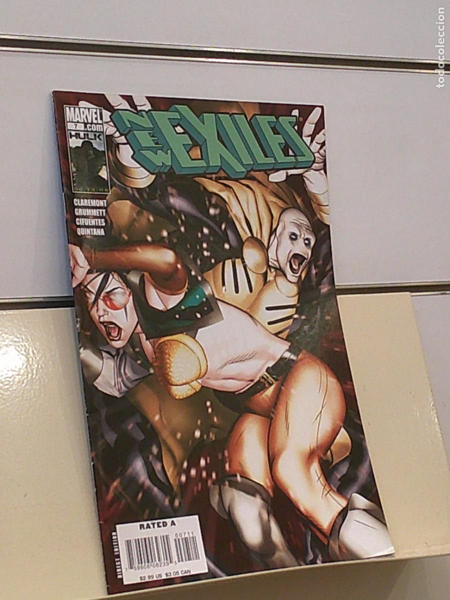 C&oacute;mics: NEW EXILES N&ordm; 7 AUGUST 2008 - MARVEL EN INGLES - Foto 1