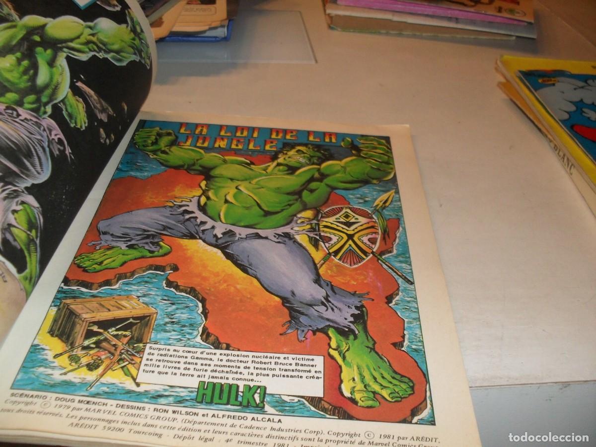 C&oacute;mics: (EN FRANCES)HULK LA LOI DE LA JUNGLE,ARTIMA-MARVEL,A&Ntilde;O 1981 - Foto 2