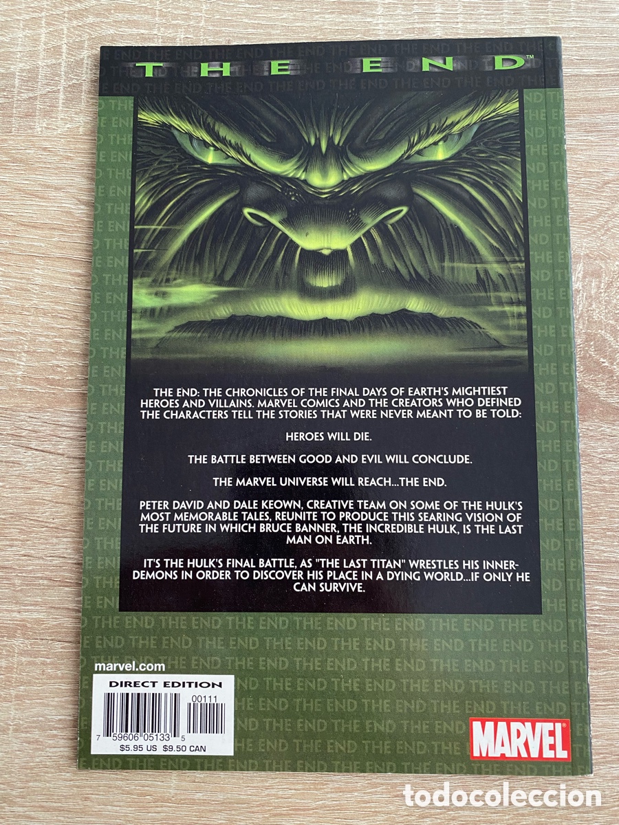 C&oacute;mics: Hulk: The End. Peter David - Foto 2
