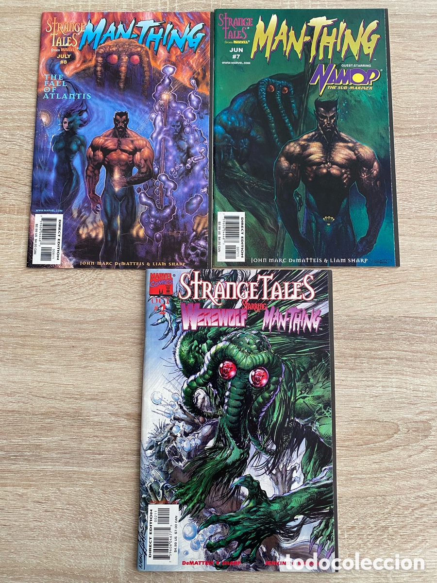 C&oacute;mics: Man-Thing (Vol. 3 1997-1998) completa m&aacute;s extra - Foto 2