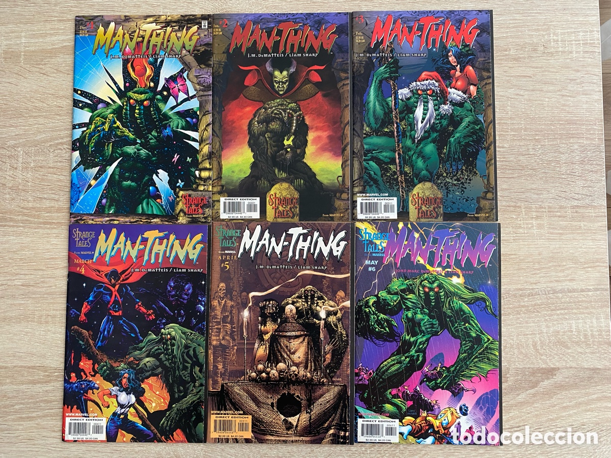 C&oacute;mics: Man-Thing (Vol. 3 1997-1998) completa m&aacute;s extra - Foto 1