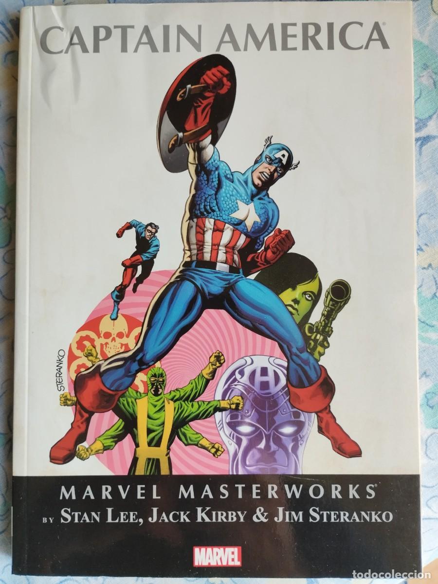 C&oacute;mics: CAPTAIN AMERICA MARVEL MASTERWORKS C&oacute;mic en ingl&eacute;s - Foto 1