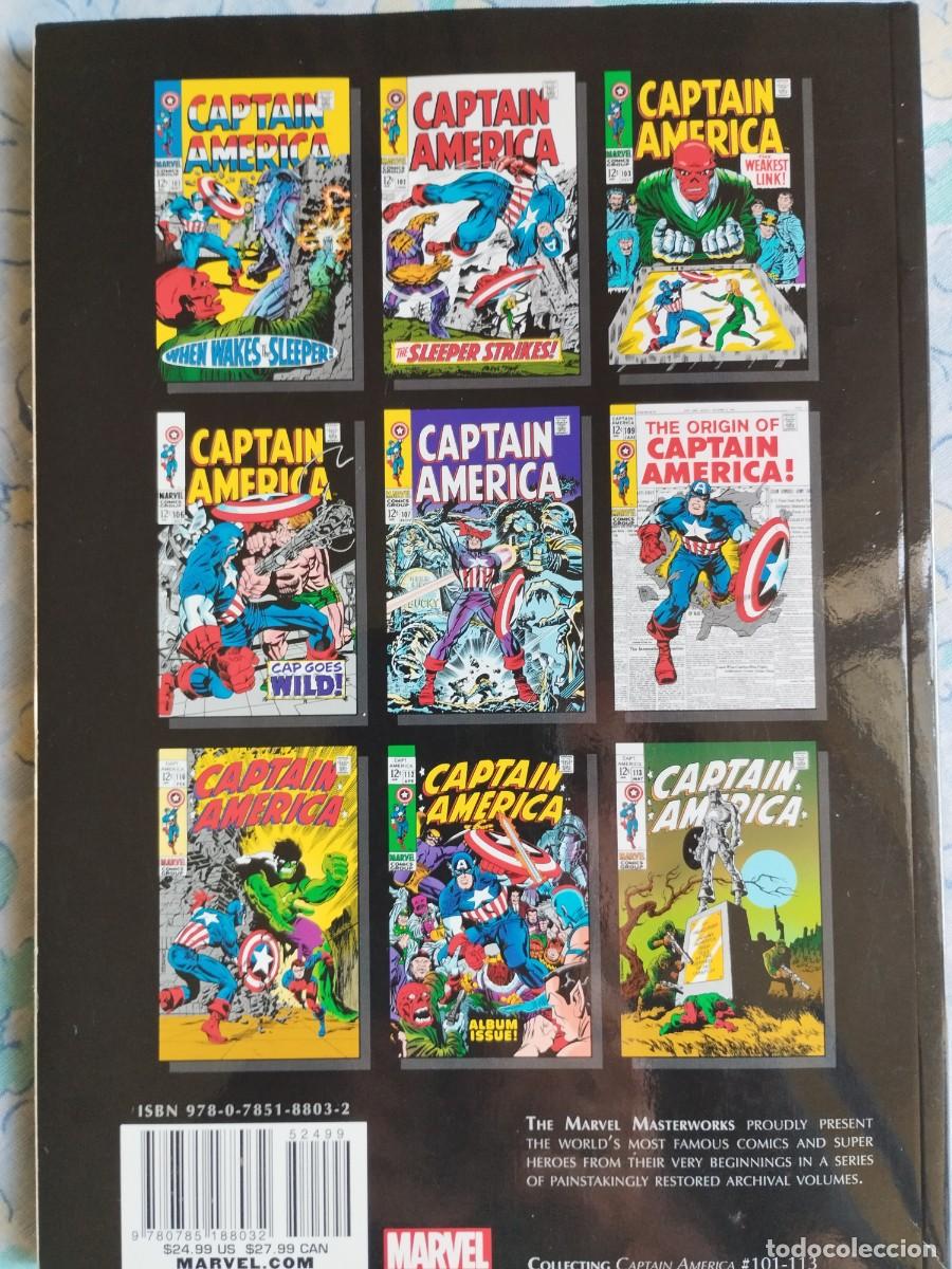 C&oacute;mics: CAPTAIN AMERICA MARVEL MASTERWORKS C&oacute;mic en ingl&eacute;s - Foto 3