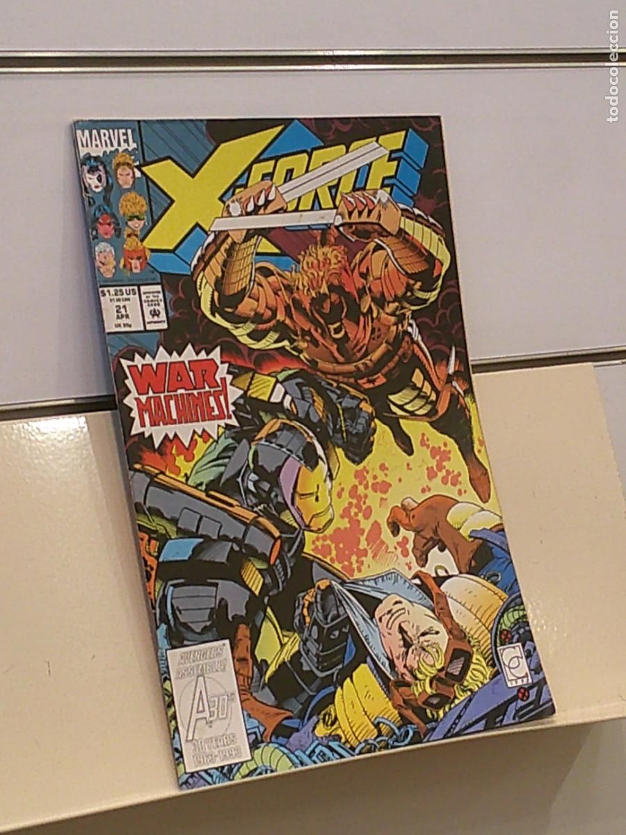 C&oacute;mics: X-FORCE VOL. 1 N&ordm; 21 APRIL 1993 - MARVEL EN INGLES - Foto 1