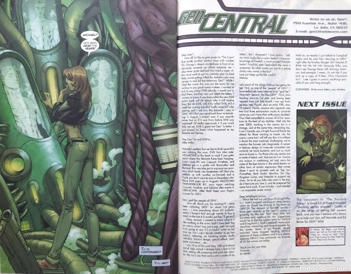 C&oacute;mics: GEN13 #55 - Wildstorm, 2000 - ORIGINAL USA - Foto 4