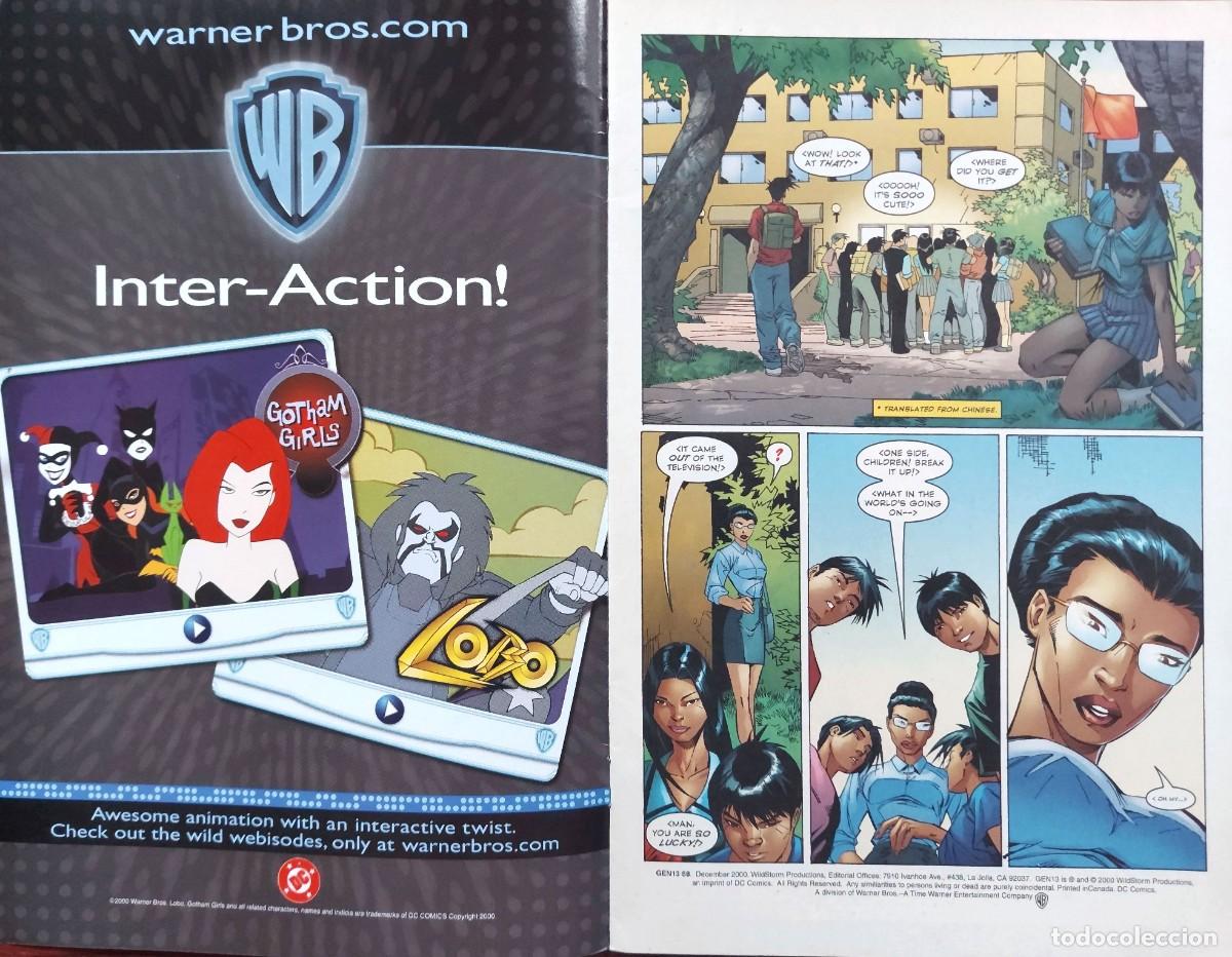 C&oacute;mics: GEN13 #58 - Wildstorm, 2000 - ORIGINAL USA - Foto 2