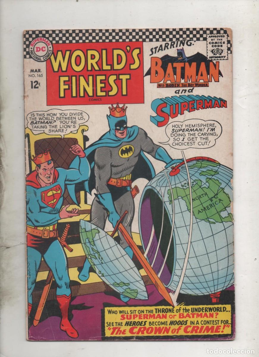 C&oacute;mics: WORLD&acute;S FINEST N&ordm; 165 -F - Foto 1
