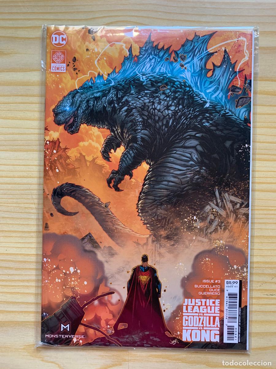 C&oacute;mics: Justice League Vs Godzilla Vs Kong # 3 - Foto 1