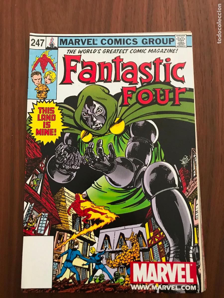C&oacute;mics: FANTASTIC FOUR N&ordm; 247 , MARVEL , ORIGINAL EN INGL&Eacute;S - Foto 1
