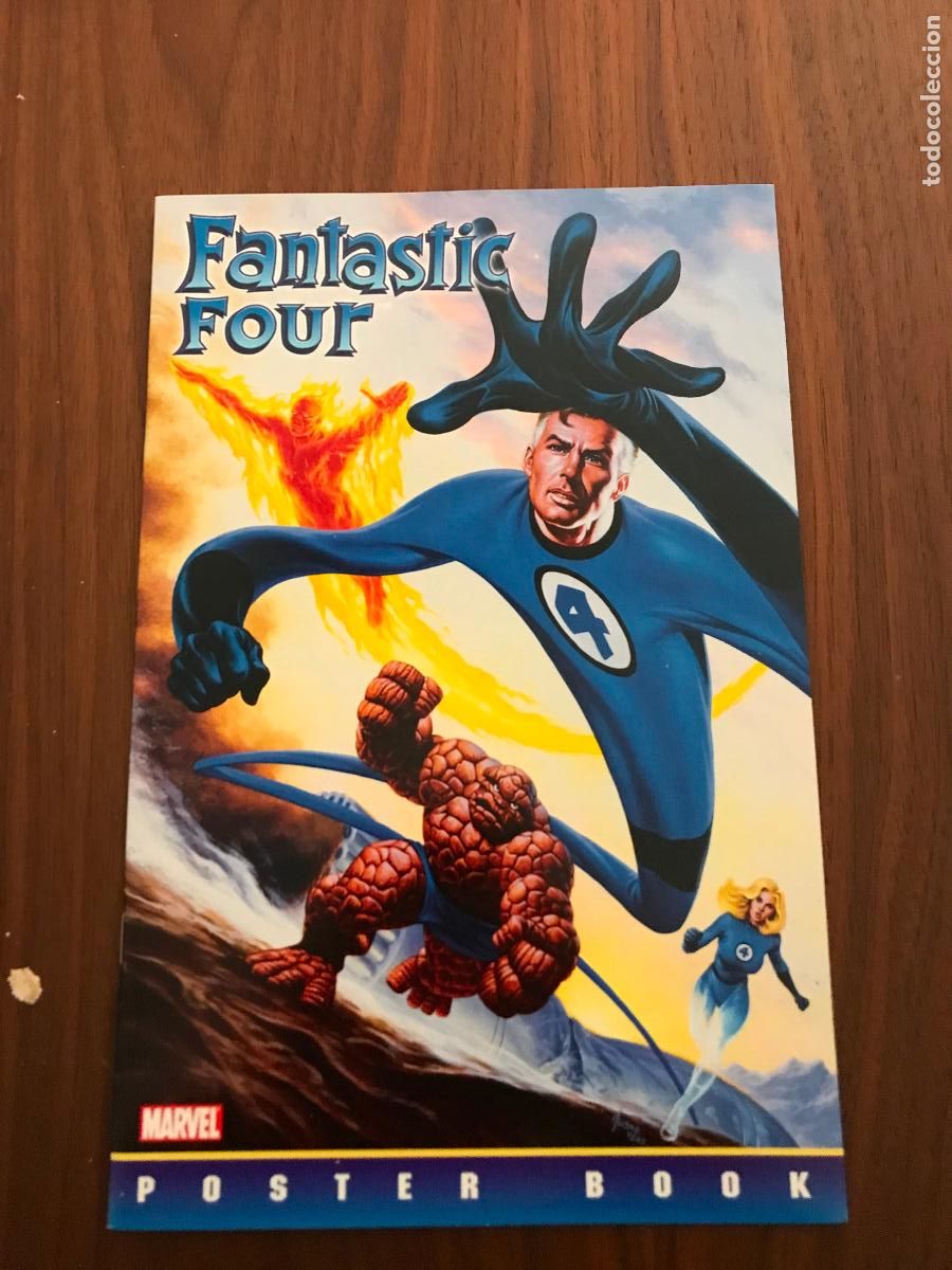 C&oacute;mics: FANTASTIC FOUR POSTER BOOK , MARVEL , ORIGINAL EN INGL&Eacute;S - Foto 1