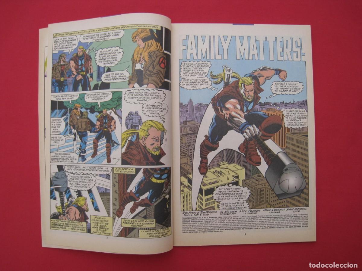 C&oacute;mics: THUNDERSTRIKE - VOL.1 - N&ordm; 2 - MARVEL COMICS - EN INGLES. - Foto 7