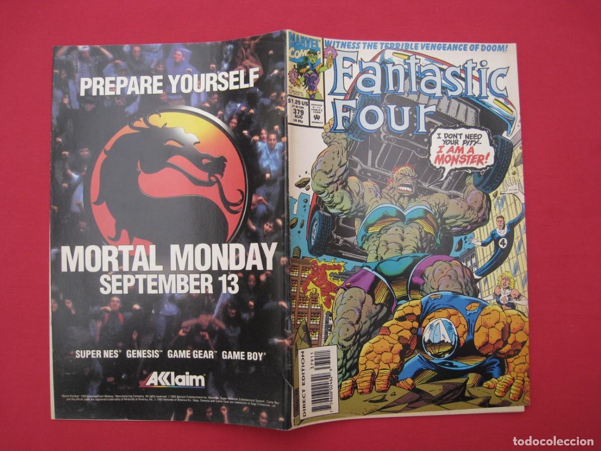 C&oacute;mics: FANTASTIC FOUR - VOL.1 - N&ordm; 379 - MARVEL COMICS - EN INGLES. - Foto 3