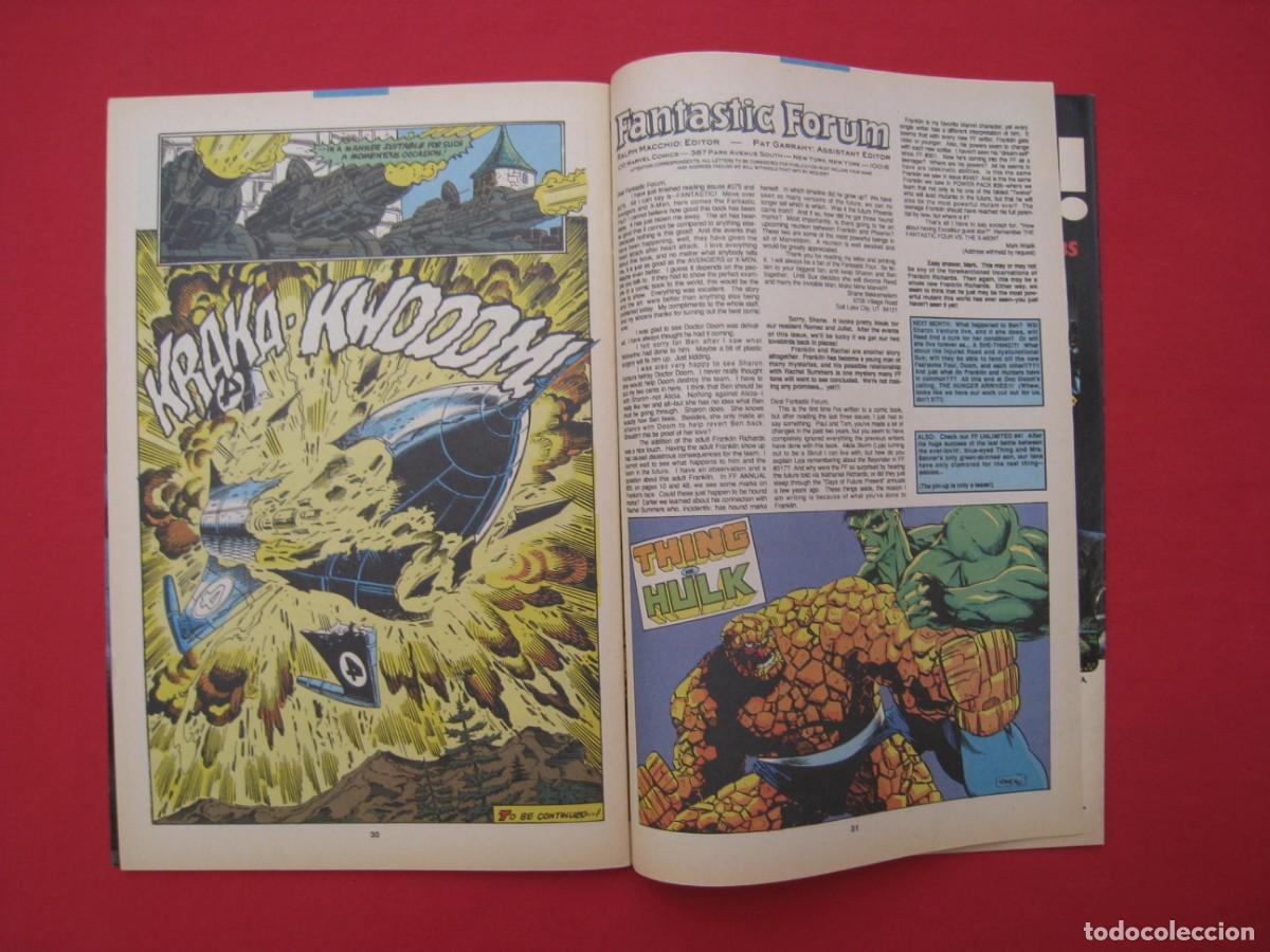 C&oacute;mics: FANTASTIC FOUR - VOL.1 - N&ordm; 379 - MARVEL COMICS - EN INGLES. - Foto 16