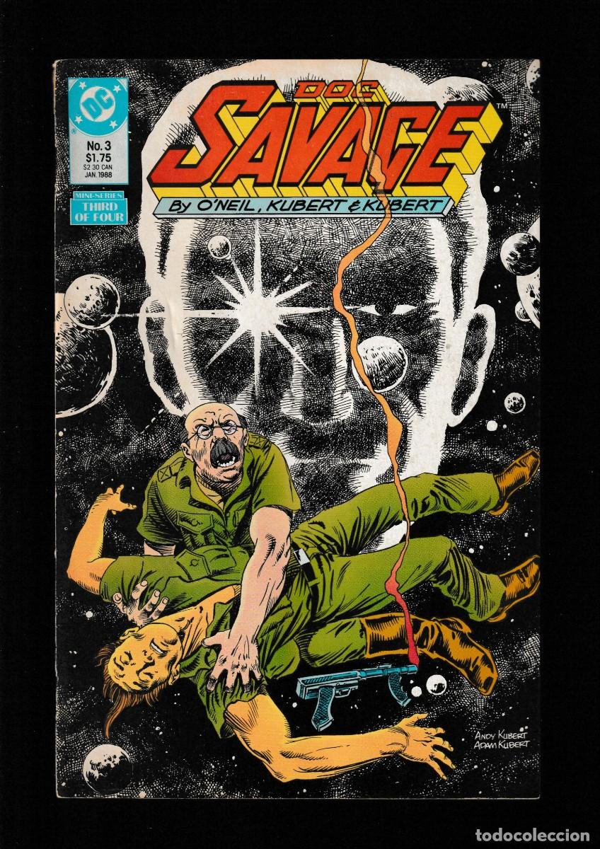 C&oacute;mics: DOC SAVAGE 3 - DC 1987 VFN / ONEIL & KUBERT - Foto 1