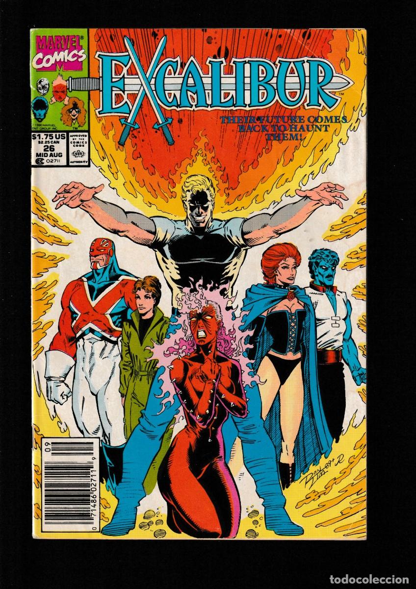 C&oacute;mics: EXCALIBUR 26 - MARVEL 1990 FN/VFN - Foto 1