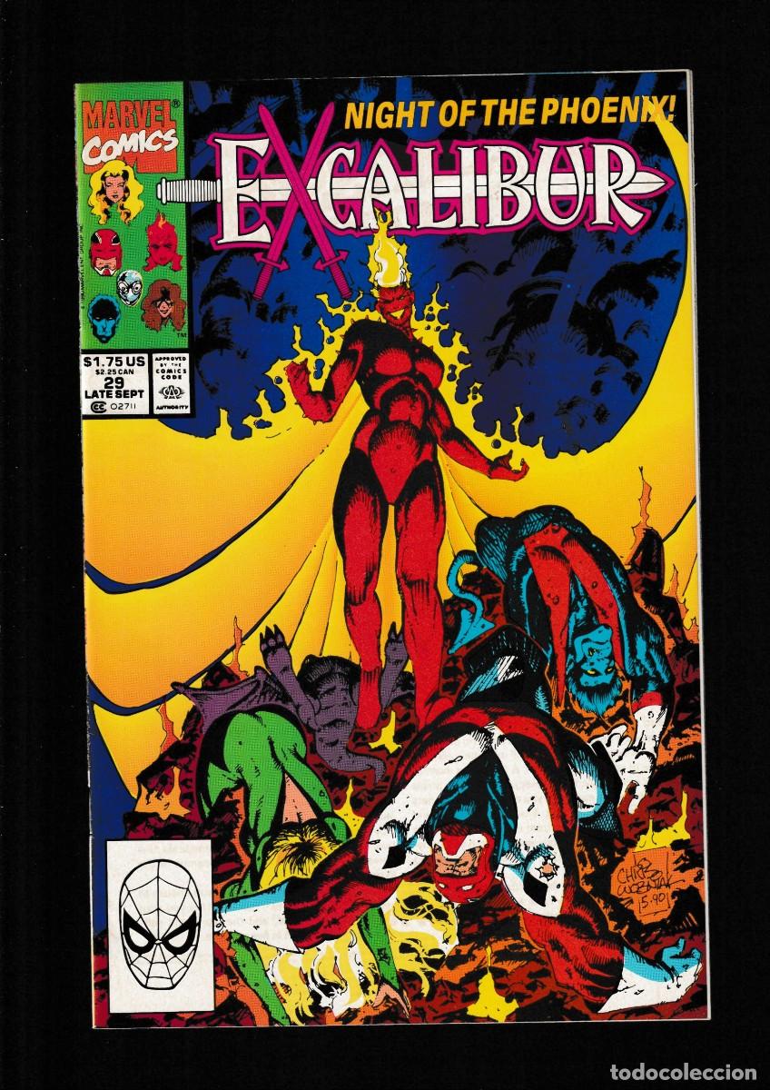 C&oacute;mics: EXCALIBUR 29 - MARVEL 1990 VFN/NM - Foto 1