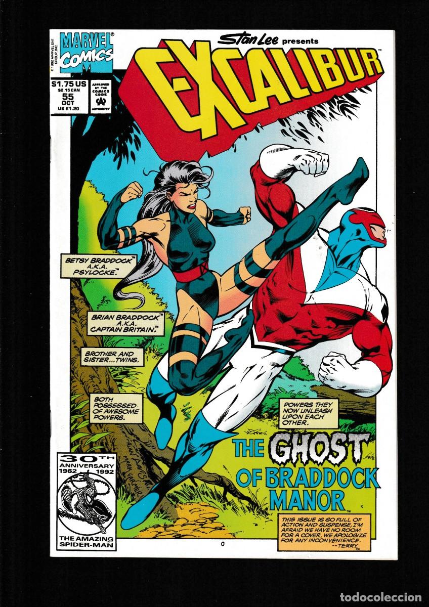 C&oacute;mics: EXCALIBUR 55 - MARVEL 1992 VFN/NM / ALAN DAVIS - Foto 1