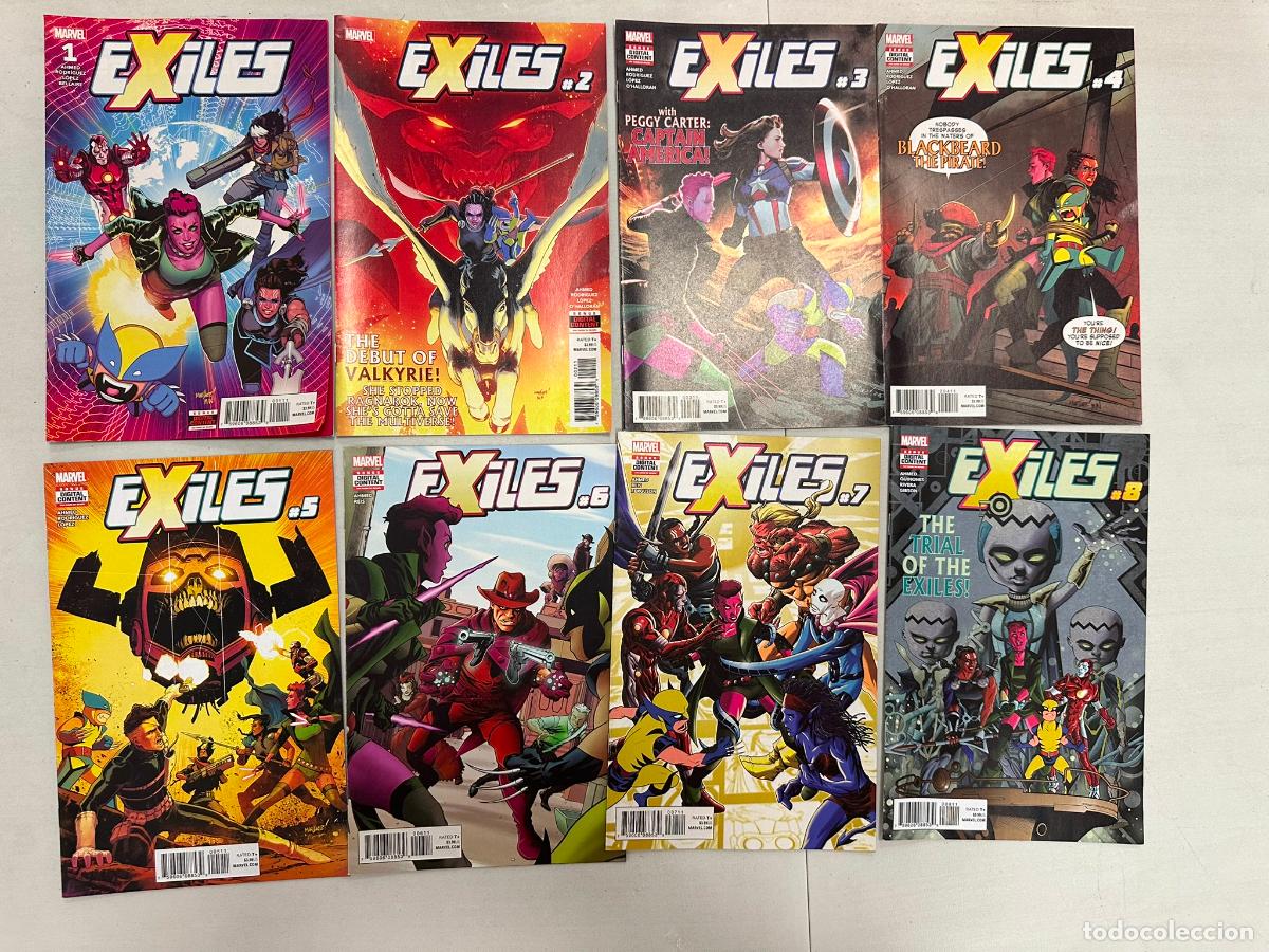 C&oacute;mics: Exiles - Marvel comics - Lote numeros 1 al 8 - Foto 1