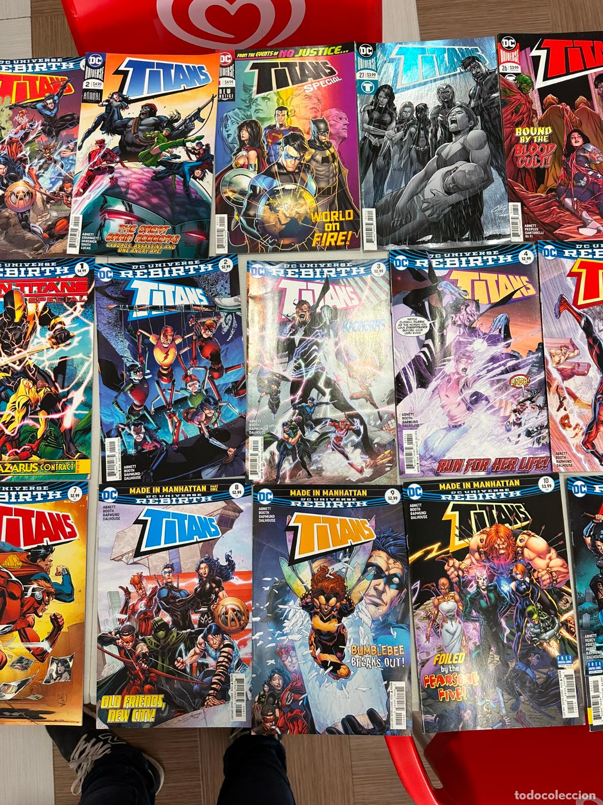 C&oacute;mics: Titans DC numeros 1 al 27 - Lote - USA - Foto 4