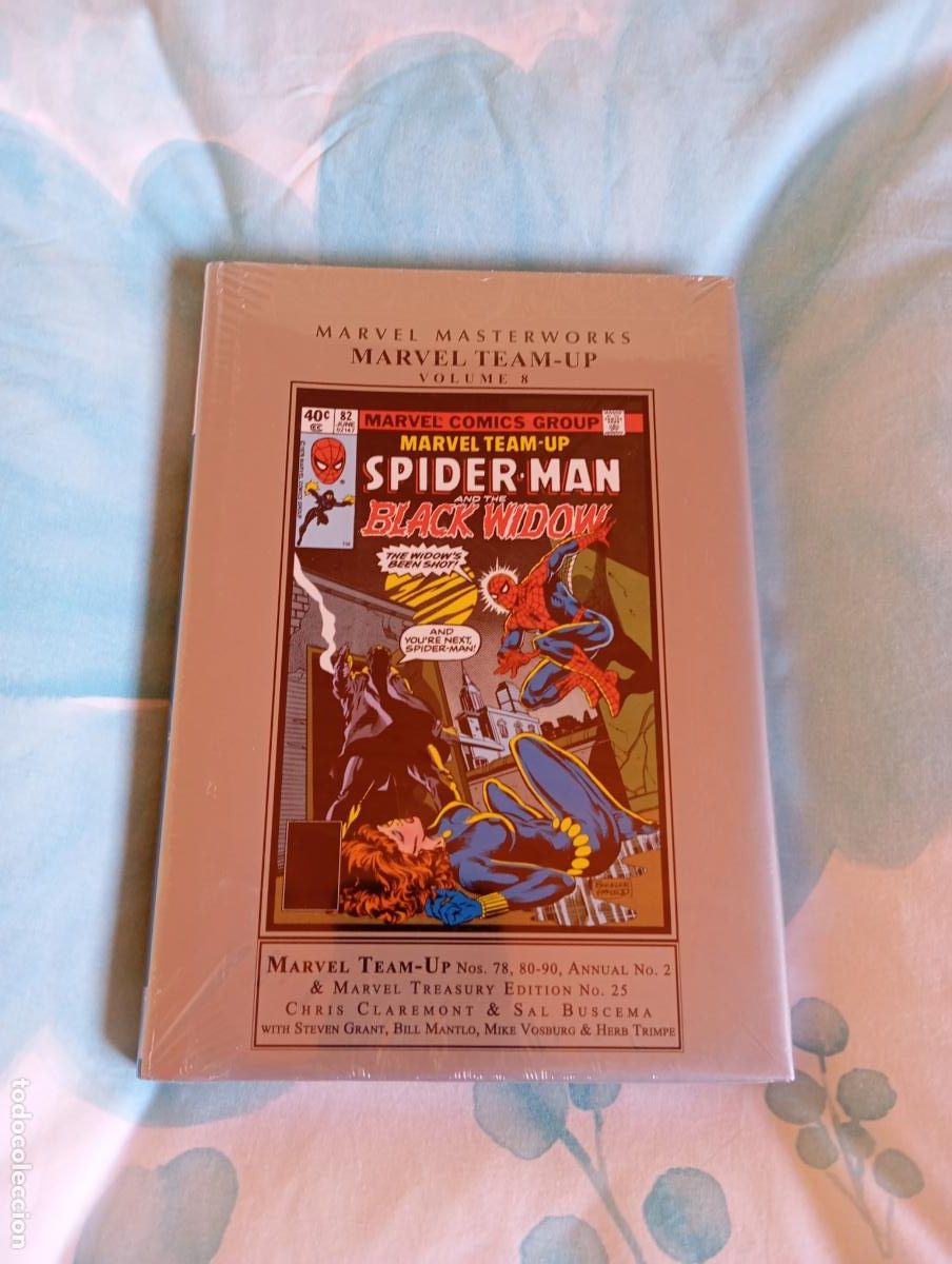 C&oacute;mics: MARVEL MASTERWORKS MARVEL TEAM-UP SPIDER-MAN BLACK WIDOW PRECINTADO NUEVO - Foto 1