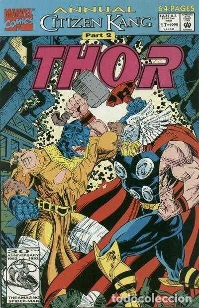 C&oacute;mics: THOR ANNUAL 17. CITIZEN KANG. MARVEL COMICS. - Foto 1
