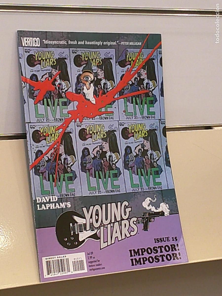 C&oacute;mics: YOUNG LIARS ISSUE 15 IMPOSTOR! JUL 09 - VERTIGO EN INGLES - Foto 1