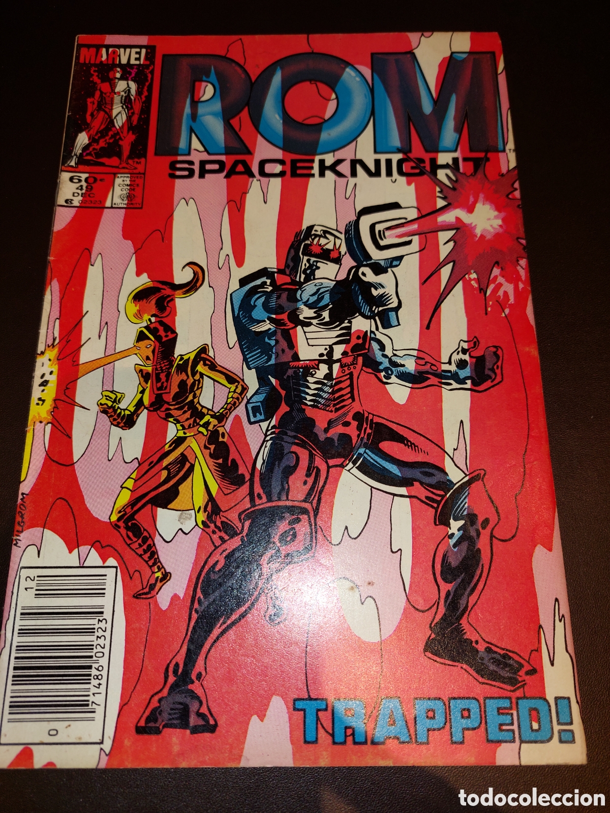 C&oacute;mics: ROM SPACEKNIGHT 49 - MARVEL 1983 / PORTADA DE MILGROM - Foto 1