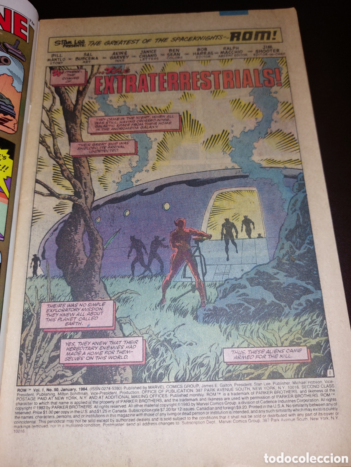 C&oacute;mics: ROM SPACEKNIGHT 50 - MARVEL 1984 / Special Double Size ASSISTANT EDITORS MONTH - Foto 2