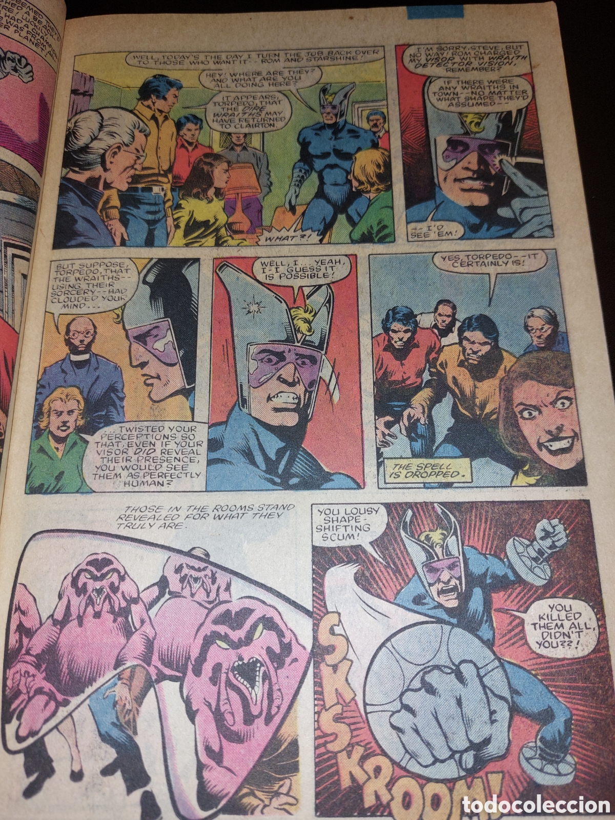 C&oacute;mics: ROM SPACEKNIGHT 50 - MARVEL 1984 / Special Double Size ASSISTANT EDITORS MONTH - Foto 3