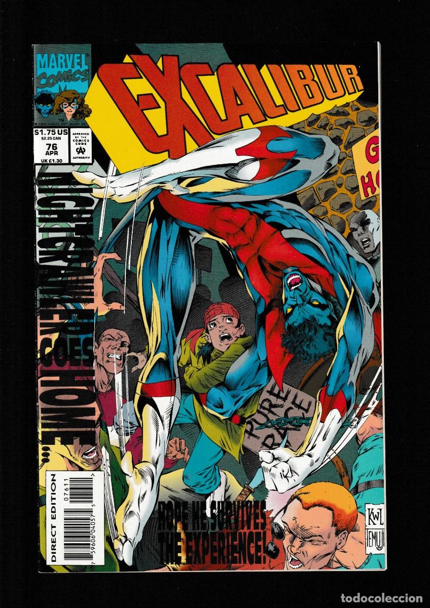 C&oacute;mics: EXCALIBUR 76 - MARVEL 1994 VFN/NM - Foto 1