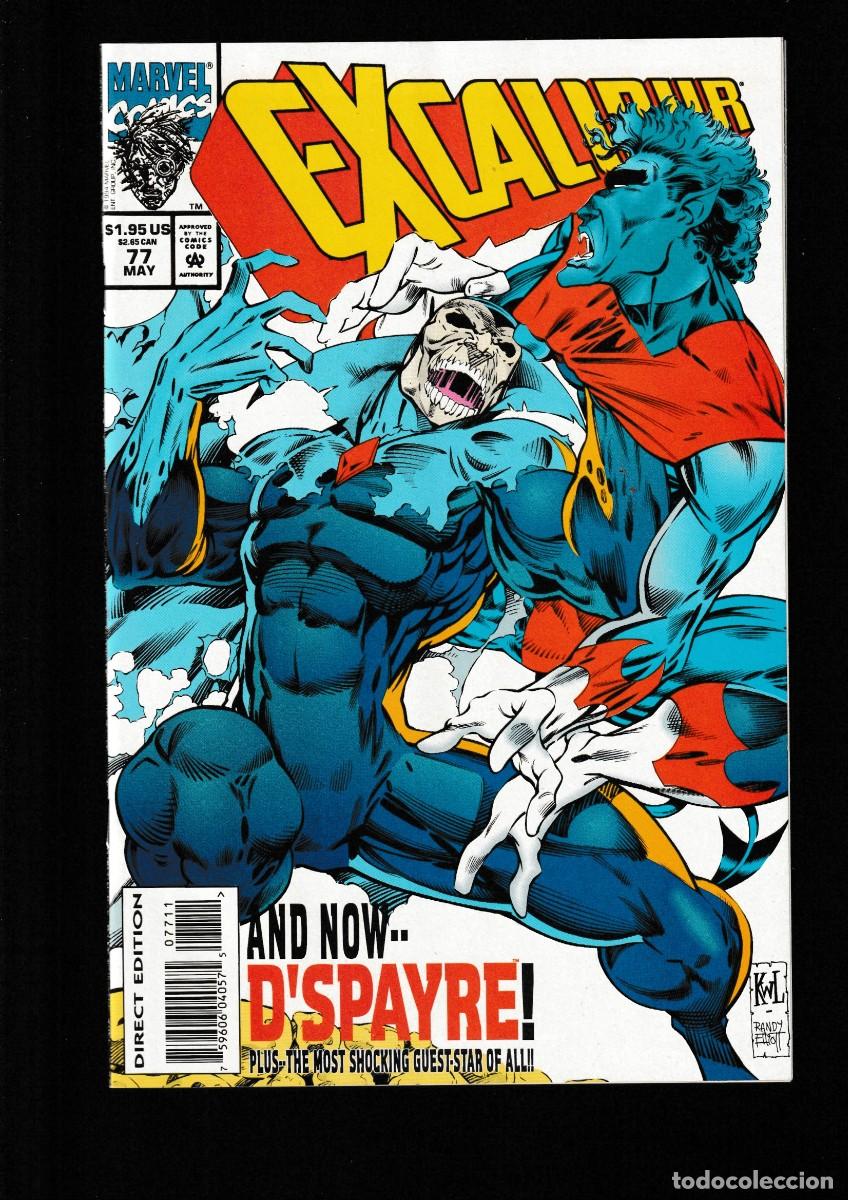 C&oacute;mics: EXCALIBUR 77 - MARVEL 1994 VFN/NM - Foto 1