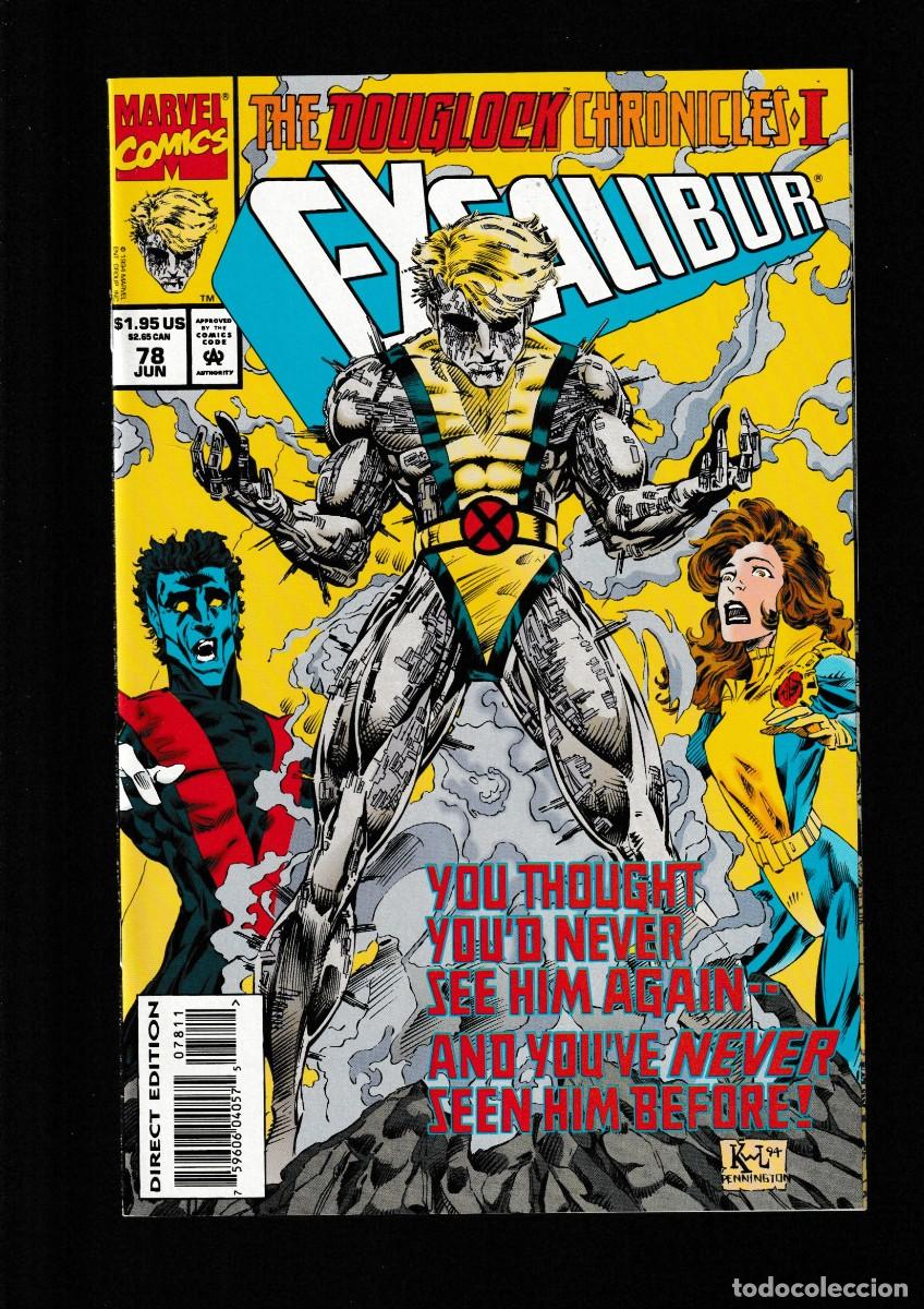 C&oacute;mics: EXCALIBUR 78 - MARVEL 1994 VFN/NM - Foto 1