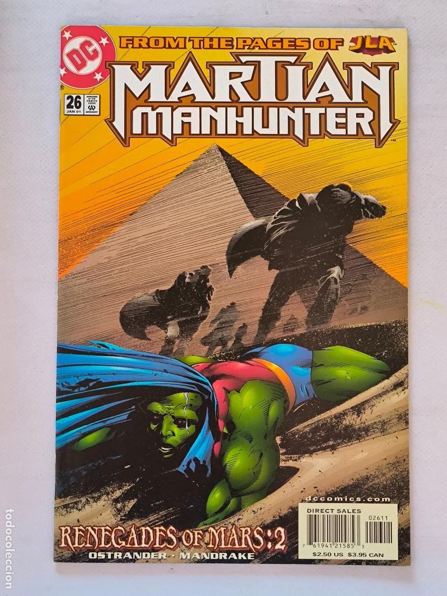 C&oacute;mics: MARTIAN MANHUNTER N&ordm; 26 - JLA - DC - EN INGLES (B2) - Foto 1