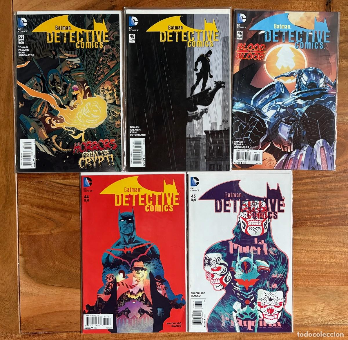 C&oacute;mics: DETECTIVE COMICS (New 52) 5 comic bundle (43-52) / DC English comics / 7.0 VF - Foto 1