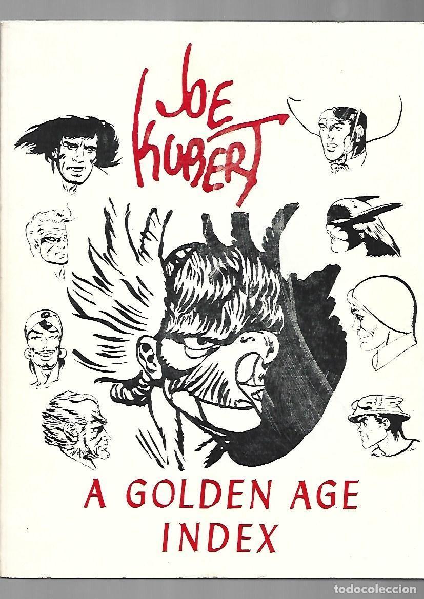 C&oacute;mics: Joe Kubert: a golden age index, 1978, DC Comics, buen estado - Foto 1