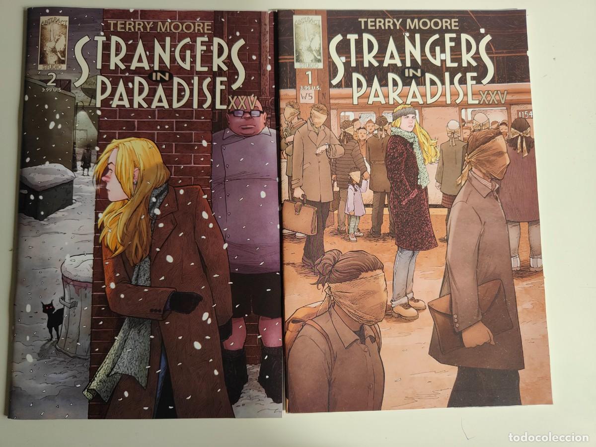 C&oacute;mics: Strangers in Paradise XXV Issues 1 2 Abstract Studio Terry Moore - Foto 1