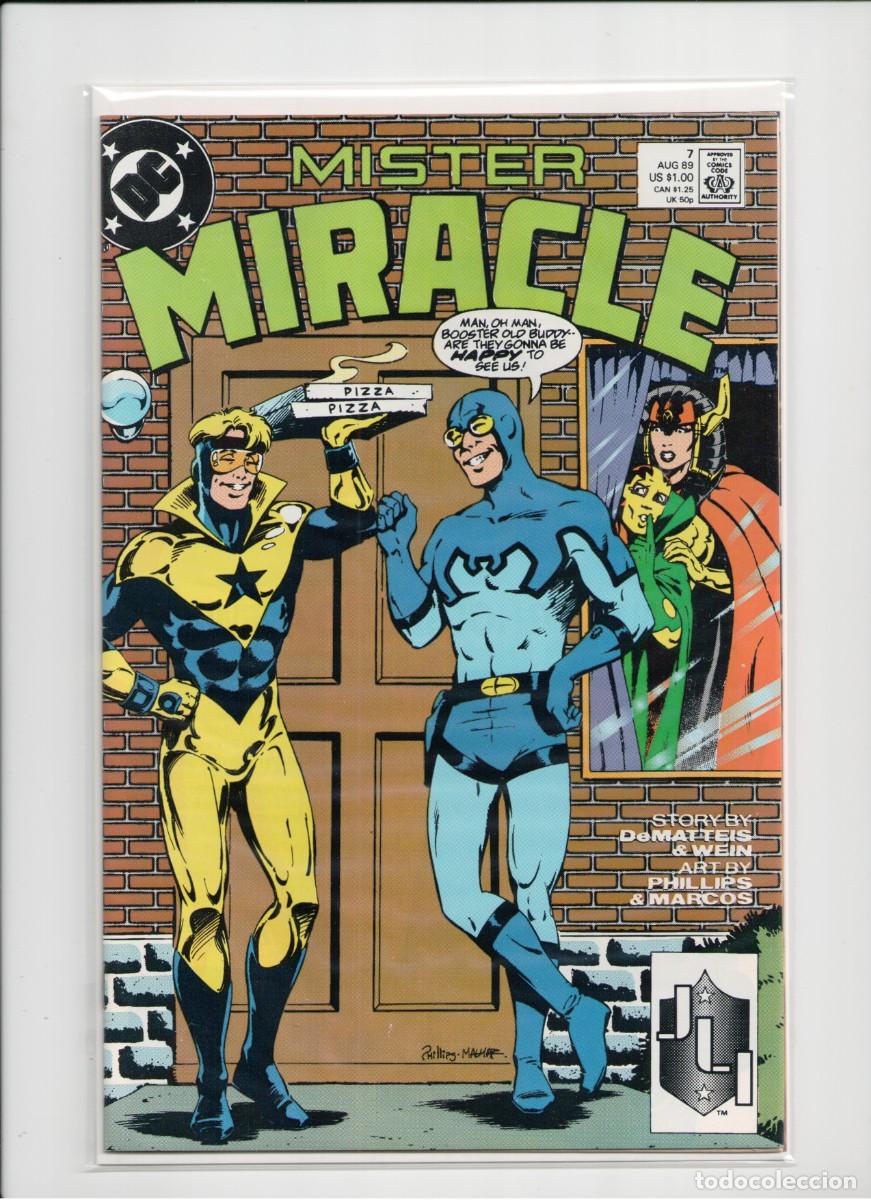 C&oacute;mics: MISTER MIRACLE #7 DC COMICS 1989 + B&B - Foto 1
