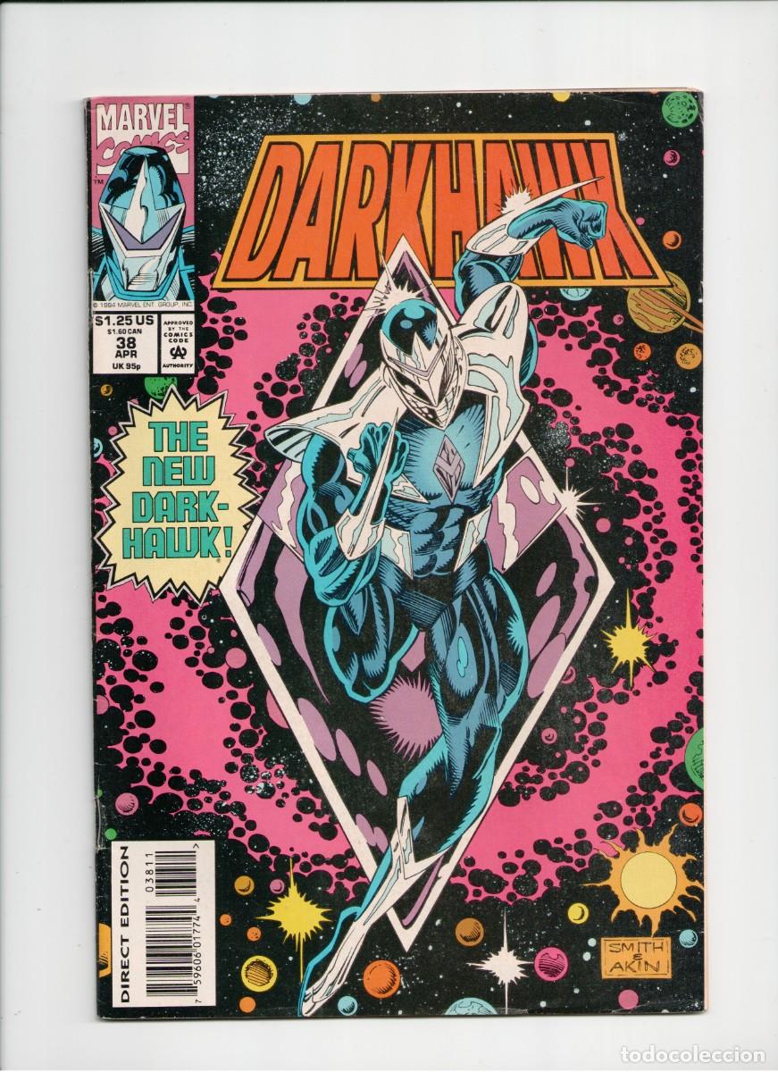 C&oacute;mics: DARKHAWK #38 MARVEL COMICS 1994 + B&B - Foto 1