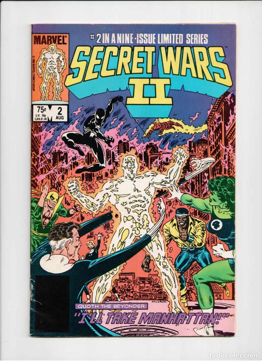 C&oacute;mics: SECRET WARS II #2 MARVEL COMICS 1985 BEYONDER app. + B&B - Foto 1