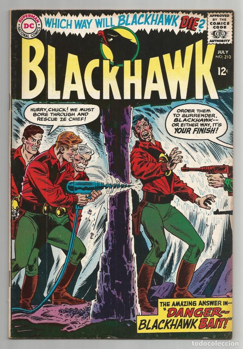 C&oacute;mics: BLACKHAWK #210 FN(6.0), DC COMICS 1965 - Foto 1
