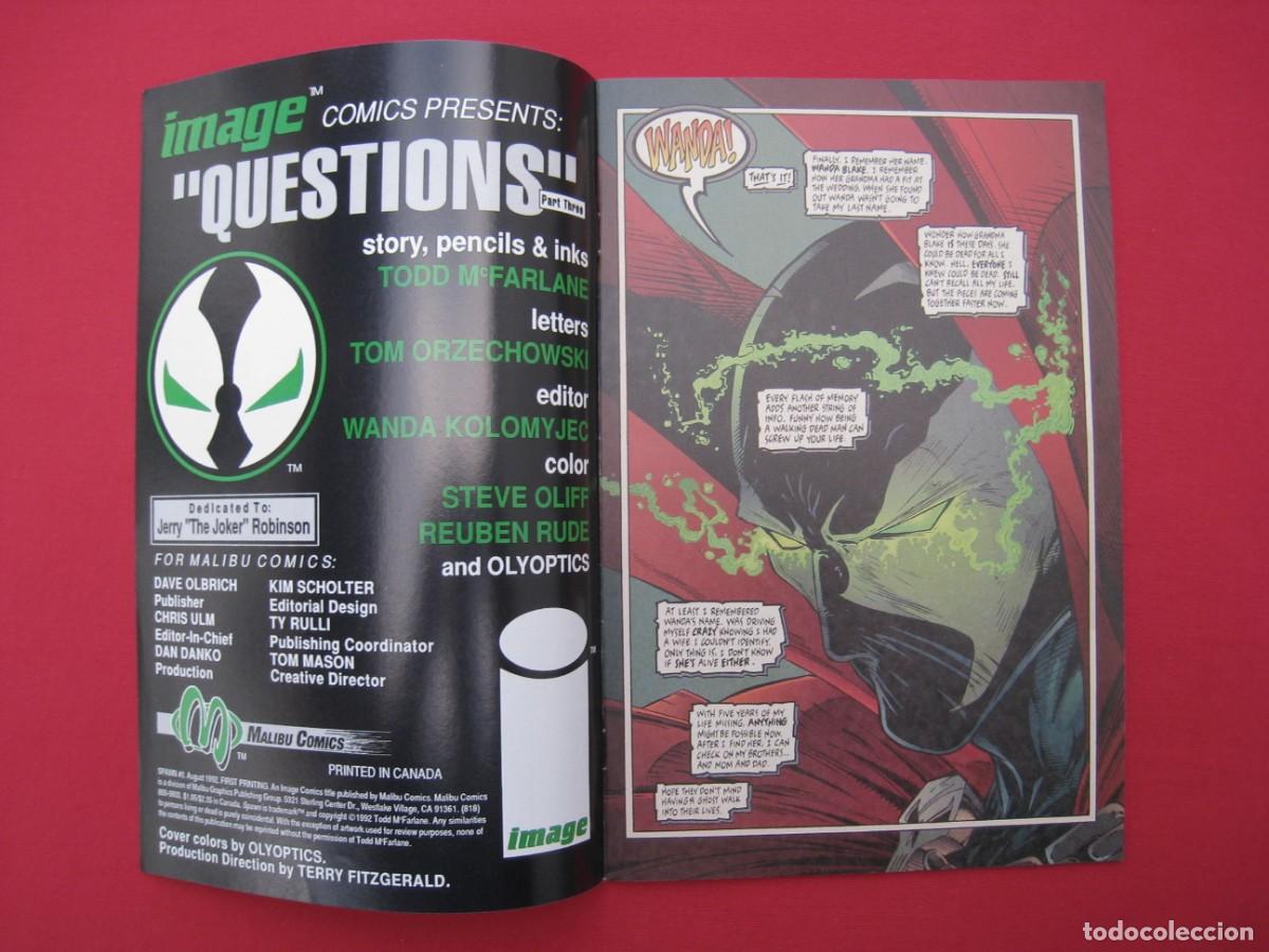 C&oacute;mics: SPAWN - N&ordm; 3 - IMAGE - MALIBU COMICS - EN INGLES. - Foto 6