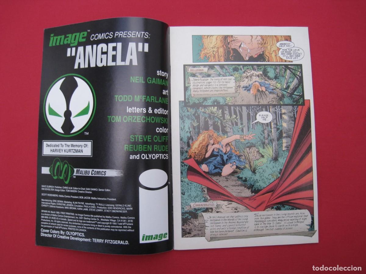 C&oacute;mics: SPAWN - N&ordm; 9 - IMAGE - MALIBU COMICS - EN INGLES. - Foto 6