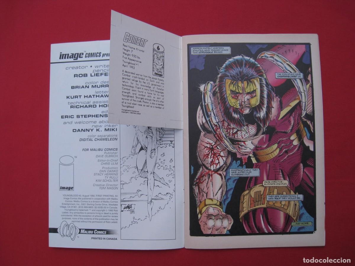 C&oacute;mics: YOUNGBLOOD - N&ordm; 3 - IMAGE - MALIBU COMICS - EN INGLES. - Foto 10