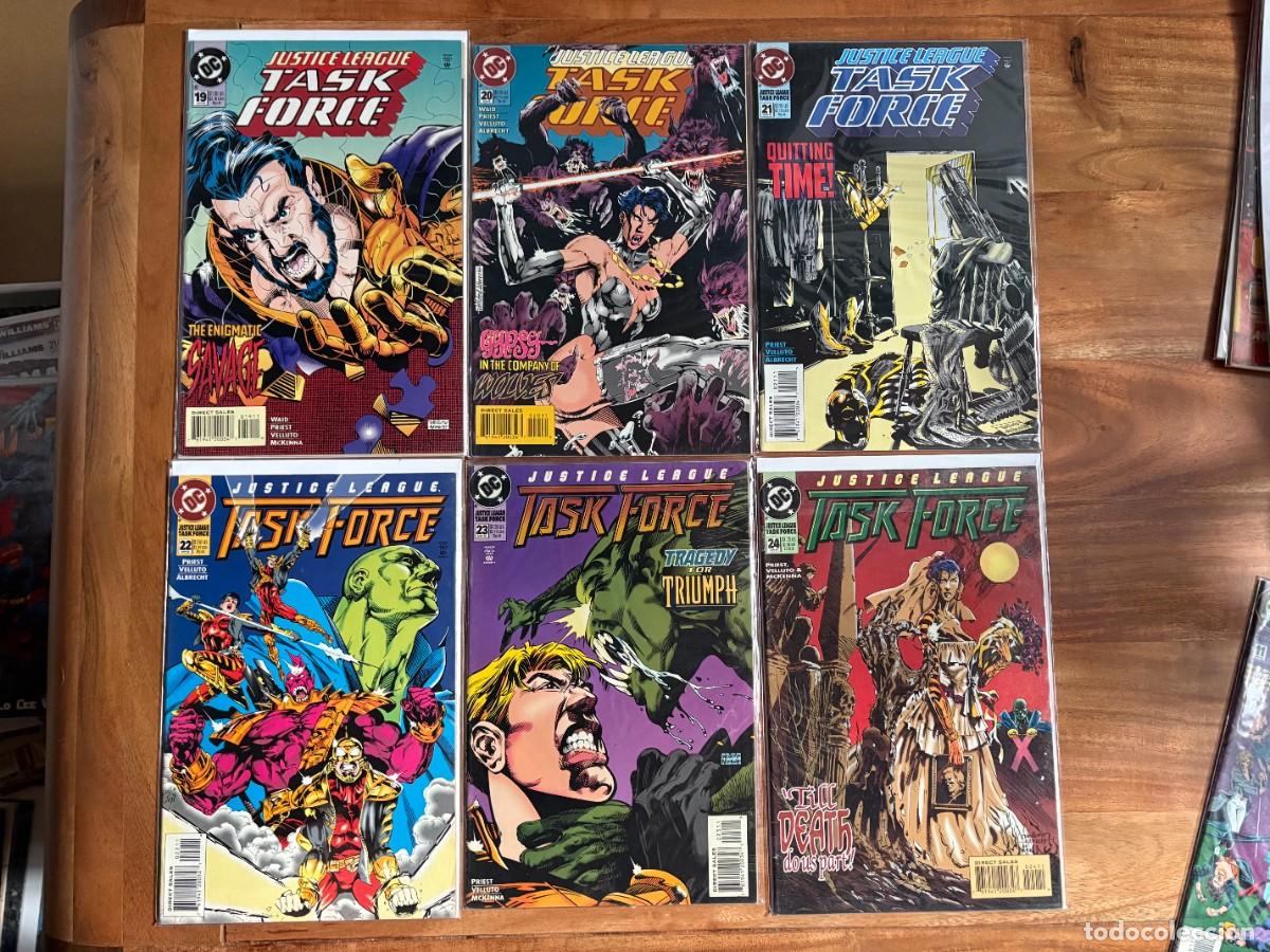 C&oacute;mics: JUSTICE LEAGUE TASK FORCE 19-24 DC 6 comics BUNDLE English USA - Foto 1