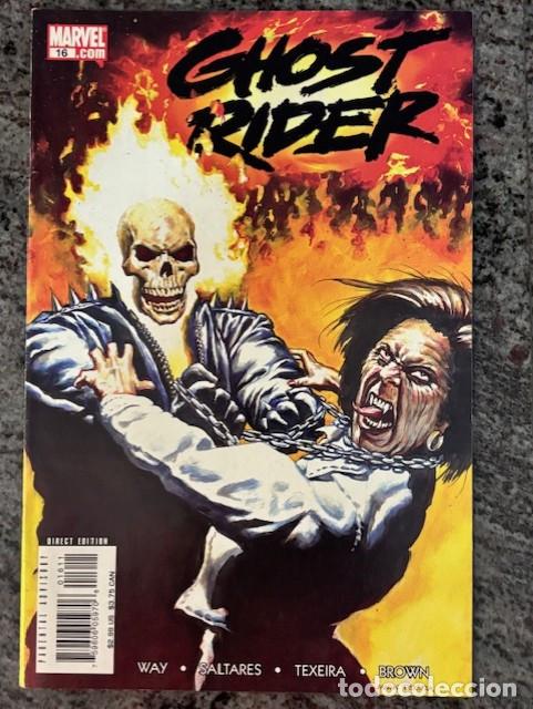 C&oacute;mics: GHOST RIDER N&ordm; 16 (DIC 2007). ORIGINAL MARVEL. EXCELENTE ESTADO - Foto 1