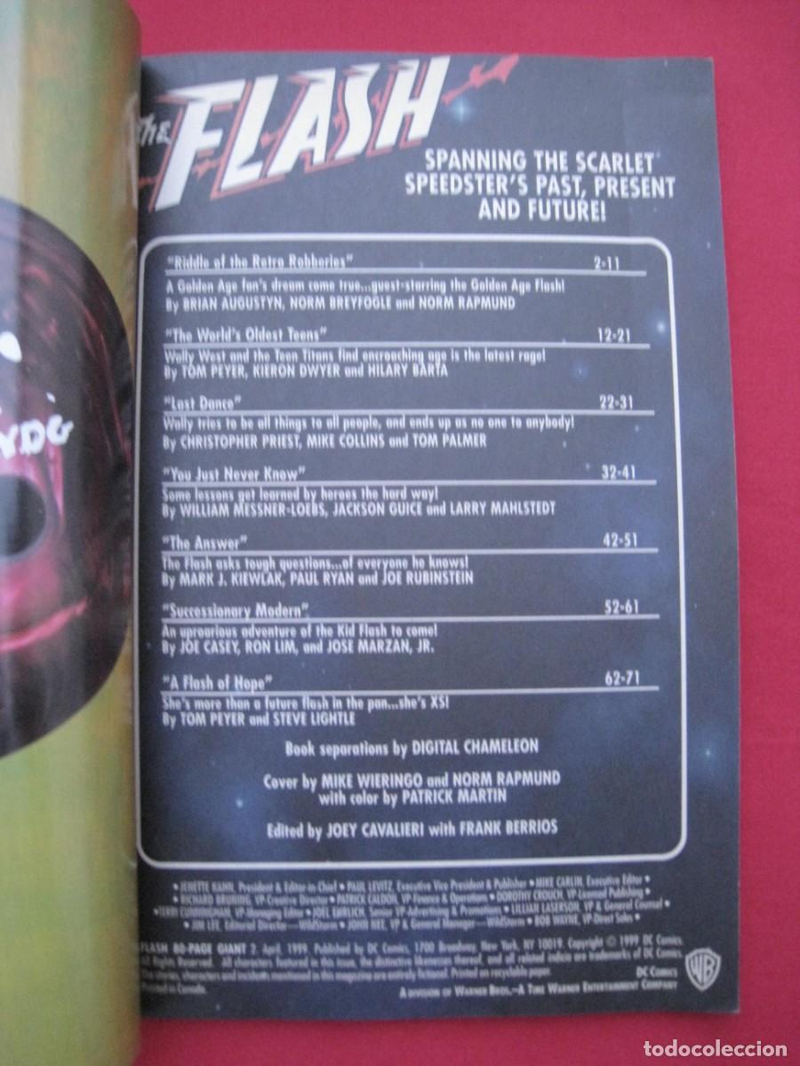 C&oacute;mics: THE FLASH / 80-PAGE GIANT - N&ordm; 2 - DC COMICS - EN INGLES. - Foto 6