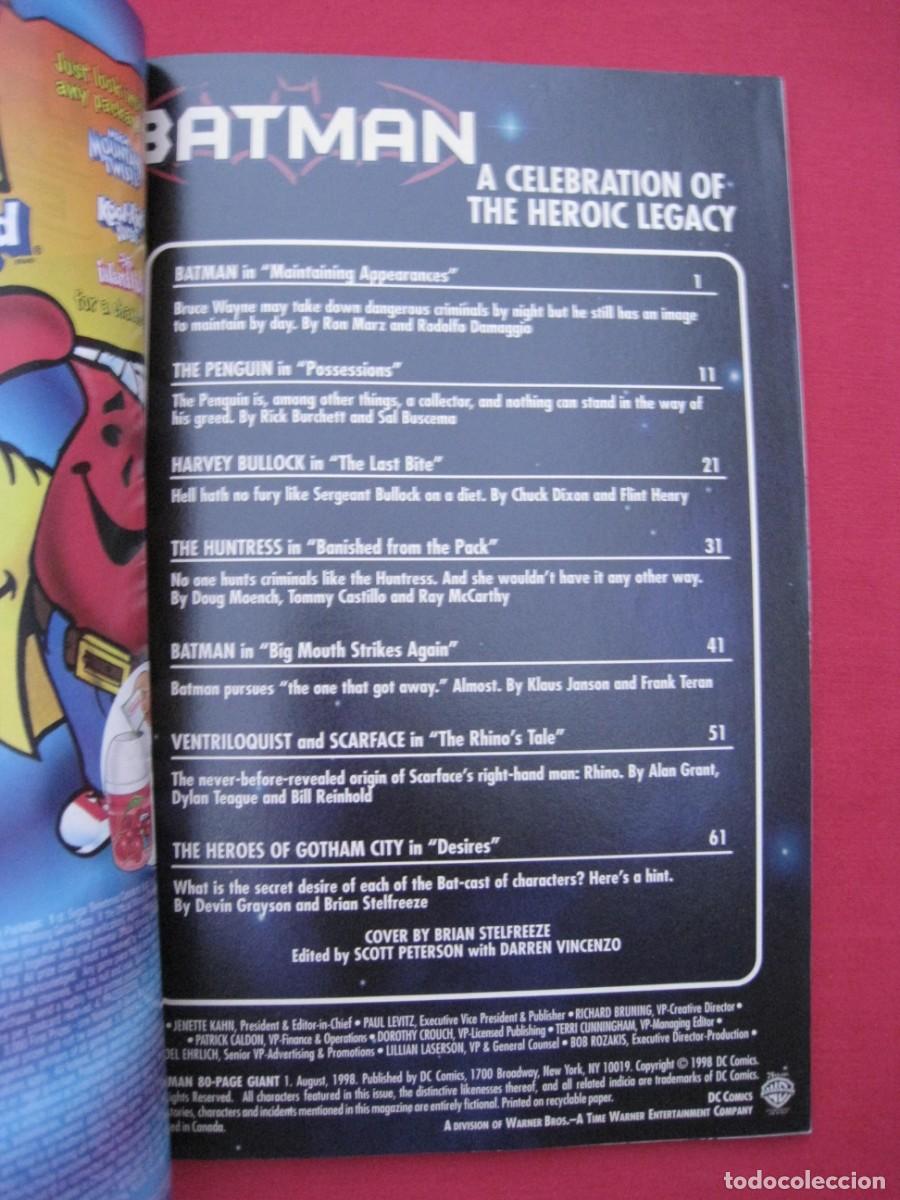 C&oacute;mics: BATMAN / 80-PAGE GIANT - N&ordm; 1 - DC COMICS - EN INGLES. - Foto 5