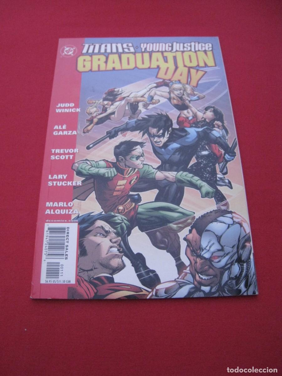 C&oacute;mics: TITANS / YOUNG JUSTICE - GRADUATION DAY - DC COMICS - EN INGLES. - Foto 1