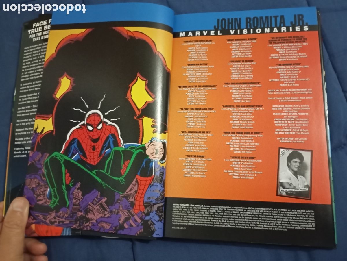 C&oacute;mics: JOHN ROMITA JR. - MARVEL VISIONARIES - (EN INGL&Eacute;S) - Foto 3
